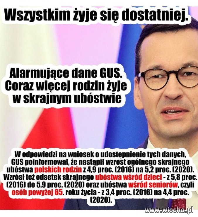 Dobrobyt niesamowity.