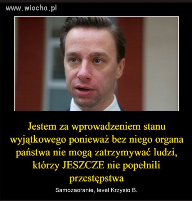 Krzysio B. zdradza tajemnice polityki Konfederacji