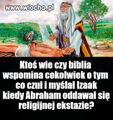 Niedbanie o narodzonych to tradycja