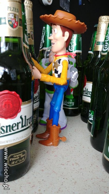 Gdy zabawki lubią sie zabawić.
