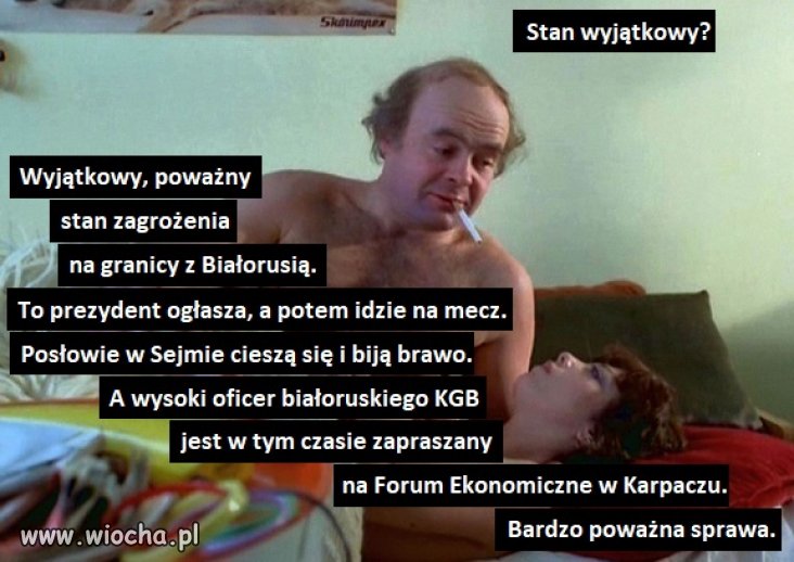 To będzie taka nowa tradycja, jak przy porwaniach samolotu