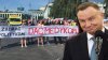 Prezydent nie spotkał się z protestującymi...