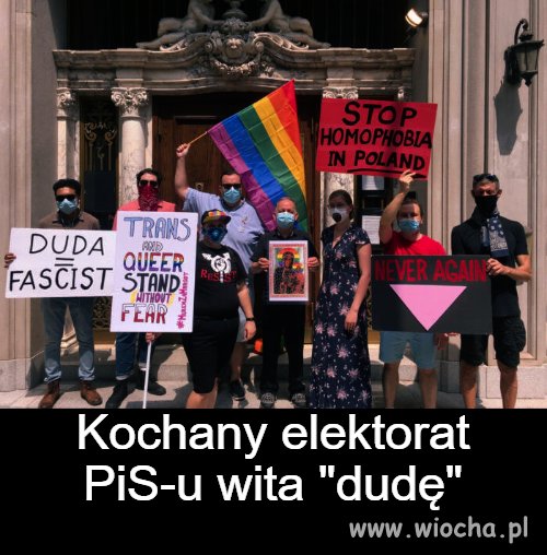 Przywitanie dudy
