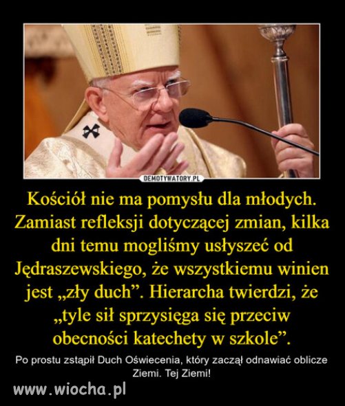 Kiedy Bog chce kogos ukarac, odbiera mu rozsadek..