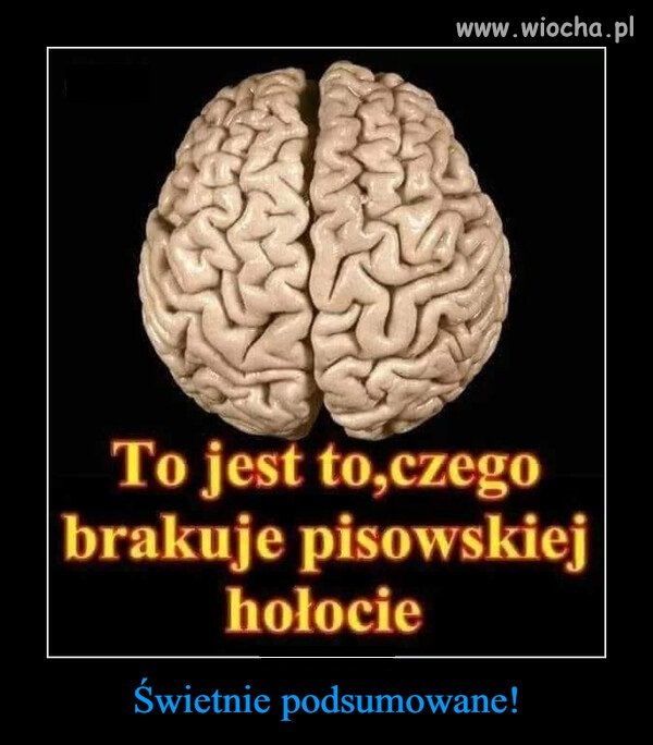 I dlatego jest jak jest ...