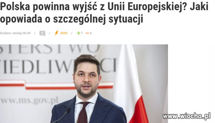 Nie tylko terlecki chce polski poza UE
