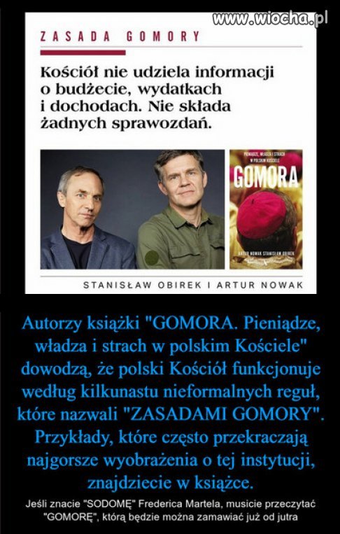 "Zasady Gomory" w sekcie kościoła.