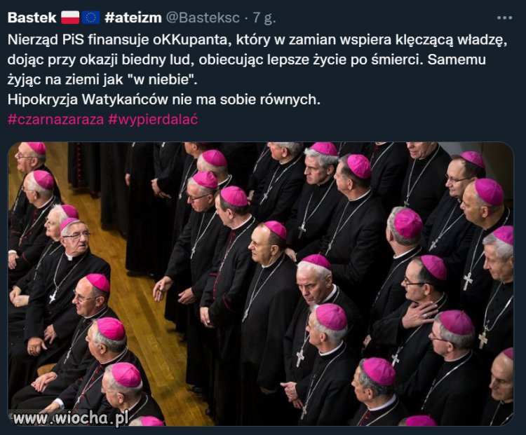 Hipokryzja Watykańców 