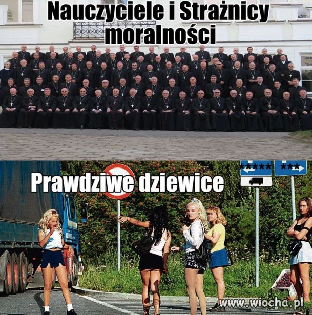 Strażnicy moralności vs prawdziwe dziewice 