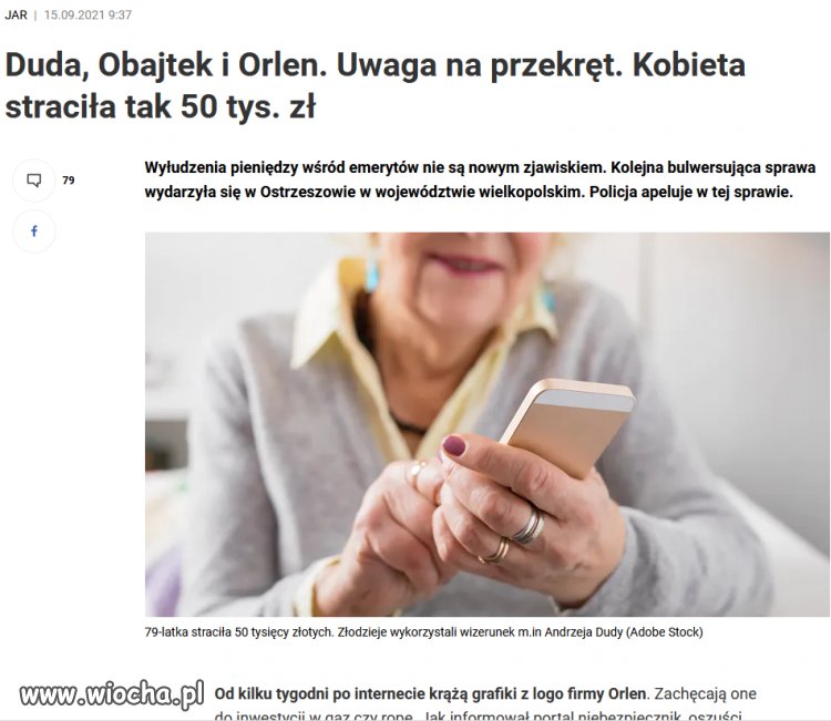 A jak nazwiemy ten przekręt ?