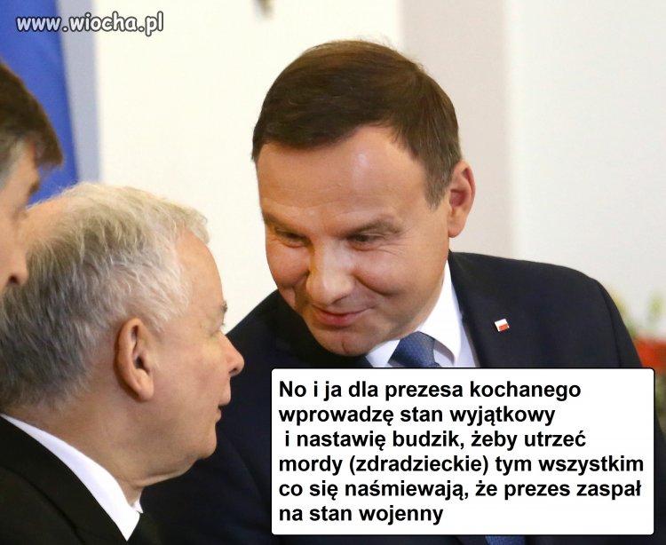 Stan to stan. Kaczyński internowany na Żoliborz!!!