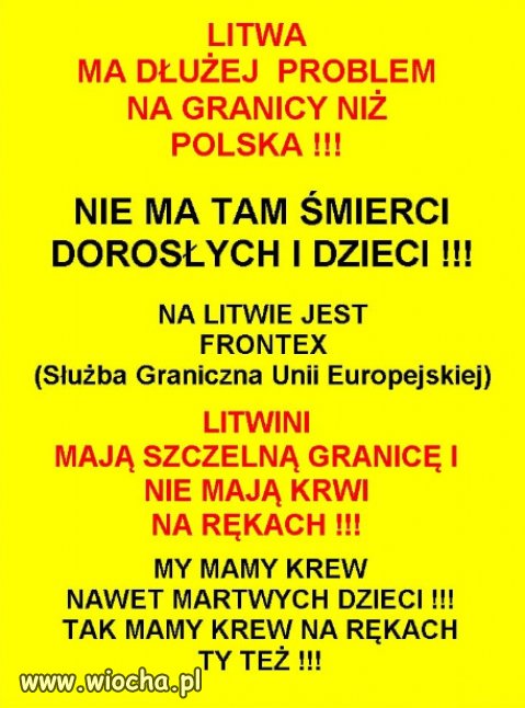 NA LITWIE JEST FRONTEX