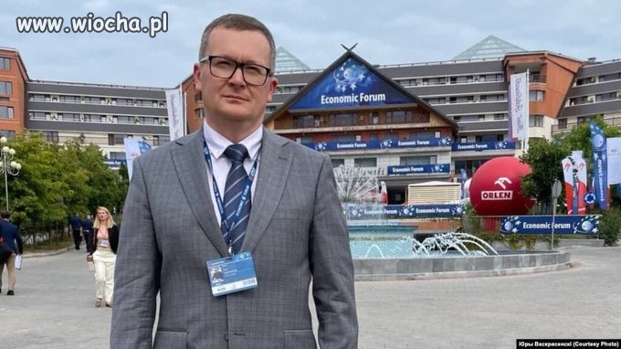 Pracownik KGB na Forum Ekonomicznym w Karpaczu