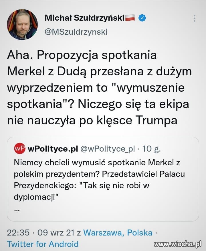  duda nie dostał pozwolenia z Nowogrodzkiej 