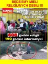 Im bardziej religijny naród, tym bardziej zacofany i ubogi.
