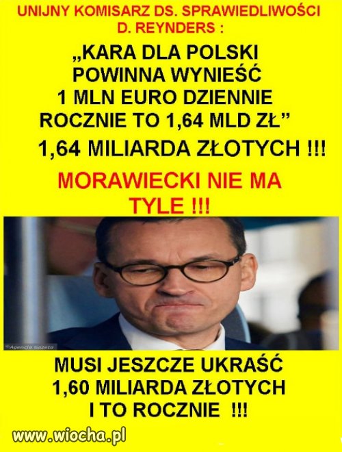 UE znalazla metode na fasony dyktatury PiSu...