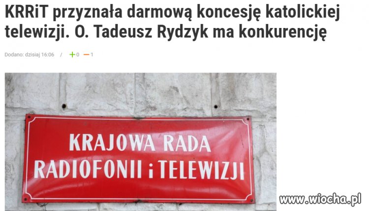 Za mało mszy u rydzyka i w kurwizji