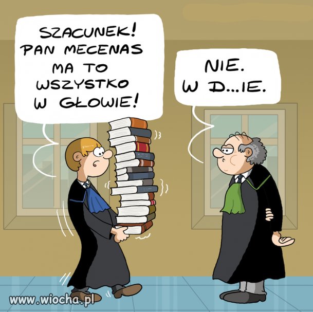 Szacunek panie mecenasie...
