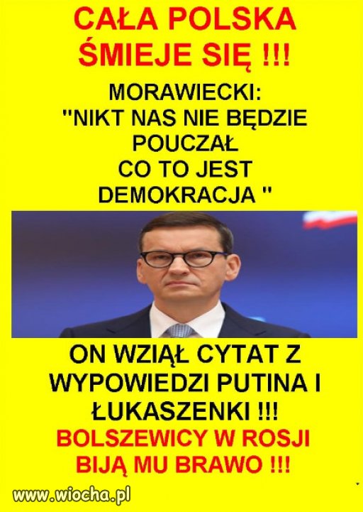 Kto bedzie uczyl dyktatora Kaczynskiego demokracji ?