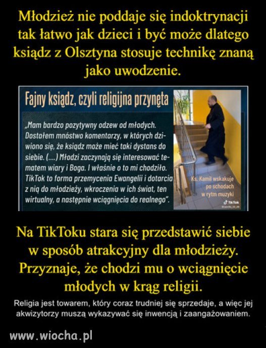 Desperacja sekty kościoła sięga po nowe techniki.