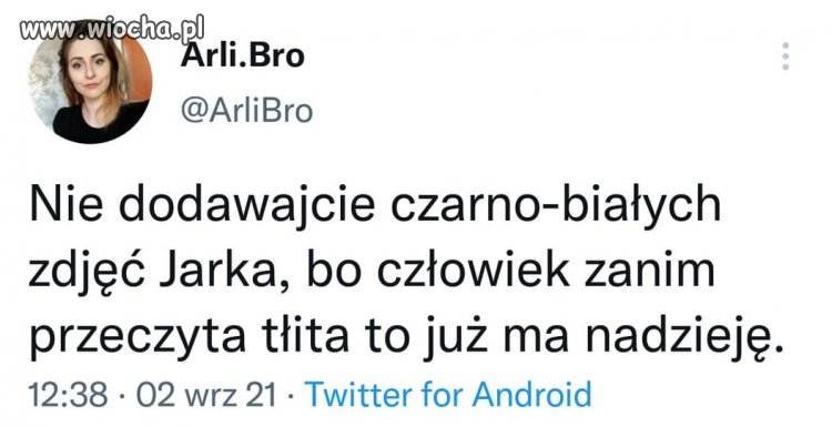 Taka mała prośba choć...