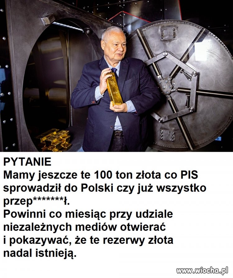Złodziejom trzeba patrzeć na ręce