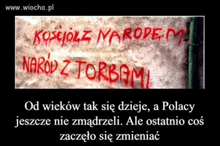 Im bardziej religijny naród, tym bardziej zacofany i ubogi!