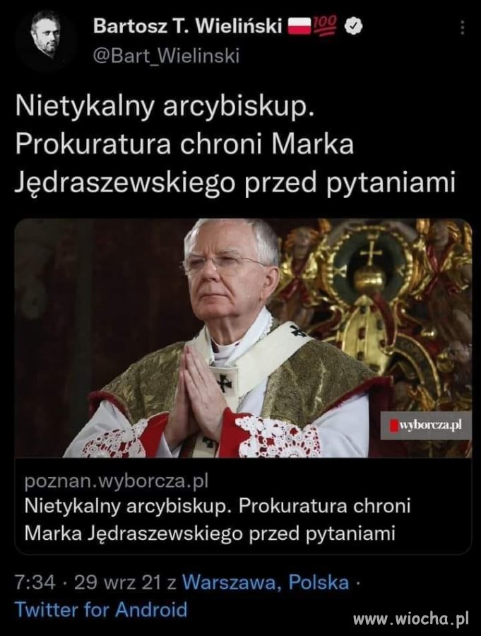 Te pytania i tak ktoś mu kiedyś zada ...