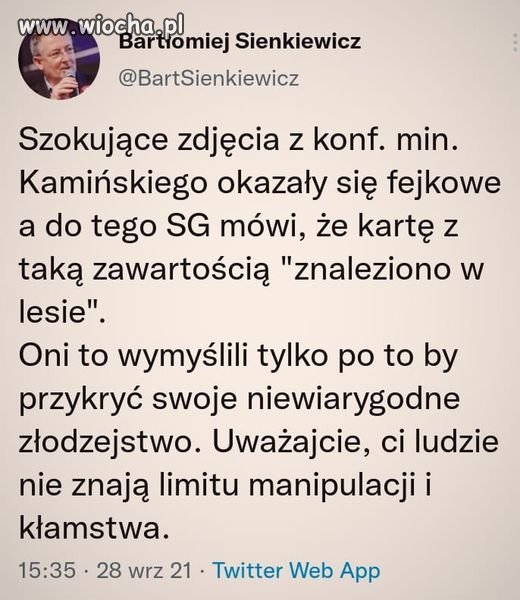 Ale kombinują po wpadce kit za kitem