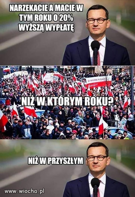 Czyli nie ma co narzekać.