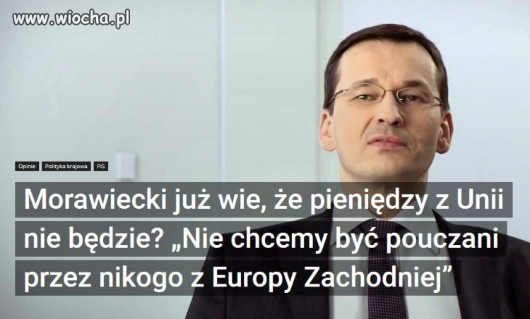Nikt nie bedzie pouczal PiSu... Polacy na tym straca!