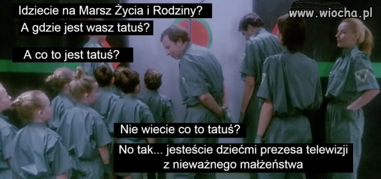 Ojca nie ma a dzieci są.