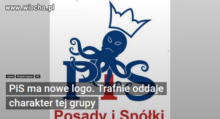 Układ Kaczyńskiego do złudzenia przypomina ośmiornicę.