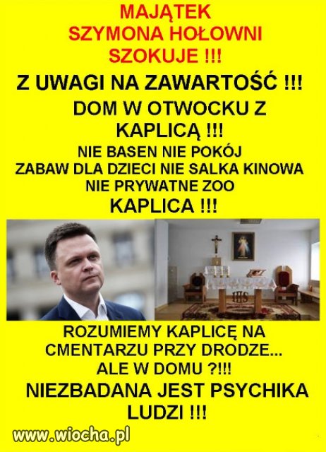 Kiedy "wiara" za mocno wchodzi...