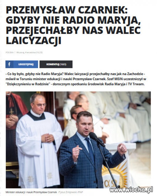 W PiSlandii katotaliban ministrem edukacji i nauki