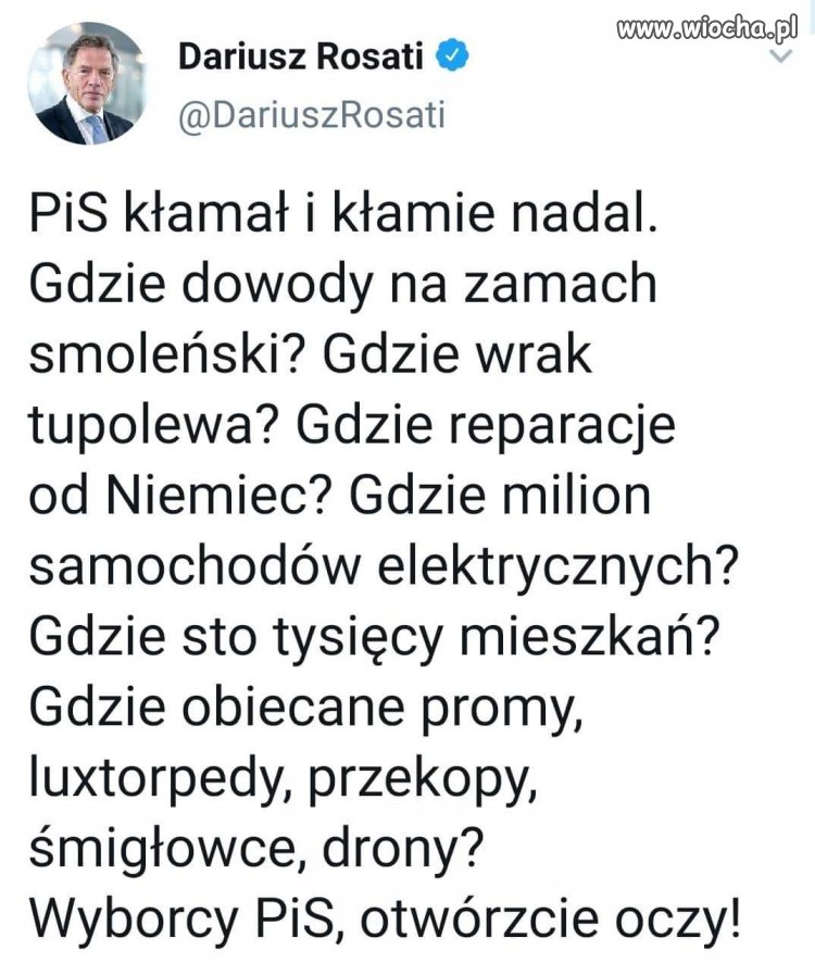Jest wiele pytań 