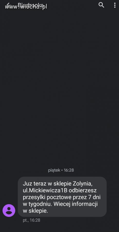 Punkt odbioru paczek