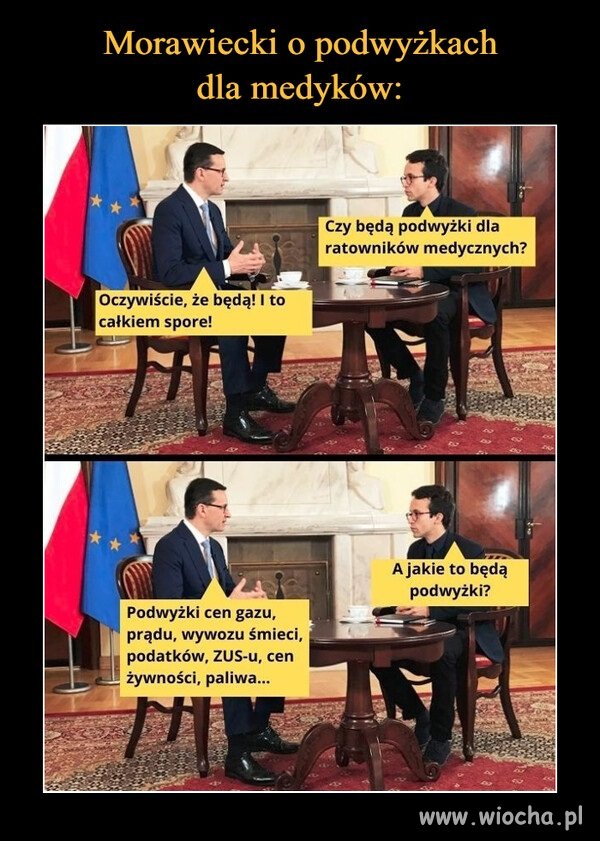 Uwaga! Morawiecki obiecuje ...