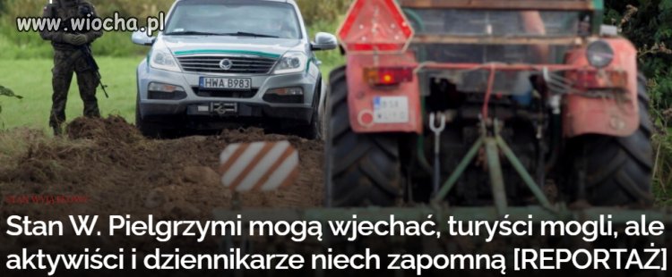 Stan wyjątkowy na granicy