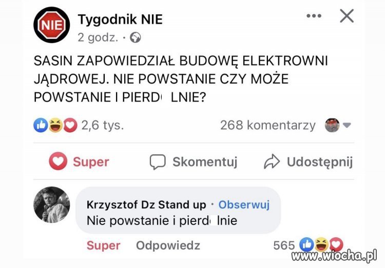 Sasin w akcji