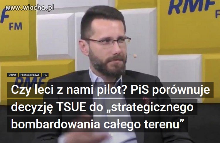 Politycy PiS przyzwyczaili już nas do niedorzecznych wypowiedzi.
