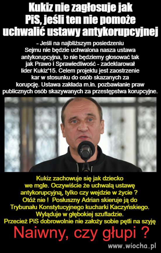 Naiwny, czy ...