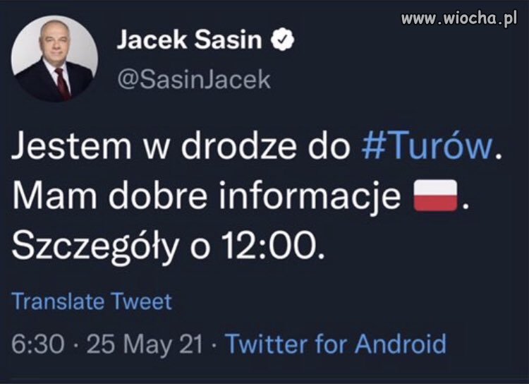 Sasin idzie na rekord (obecny to 70 000 000)