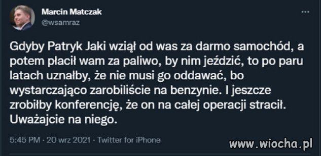 Patryk Jaki gigant intelektu Zjednoczonej Prawicy