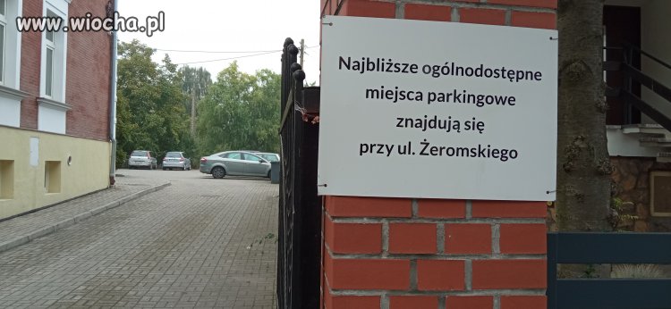 Żaden ułomny ani klient nią zaparkuje w zus