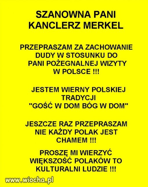 Polacy przepraszaja za zachowanie notariusza Kaczynskiego!