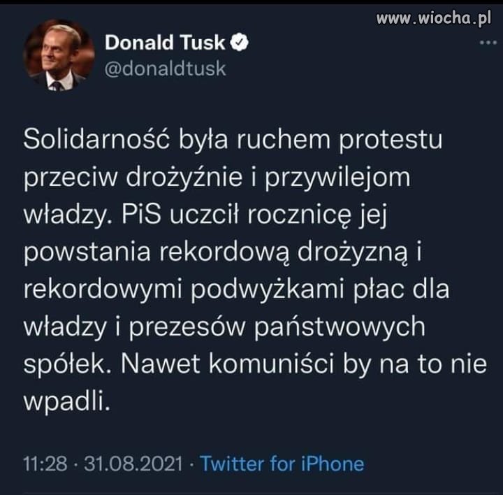 Solidarność wczoraj i dziś 