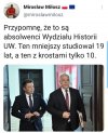 Trzeba być niezlum kretynem, żeby po tylu latach studiowania historii traktować historie Niemiec z lat 30-stych ubiegłego wieku nie jako ostrzeżenie, ale jako instrukcję.