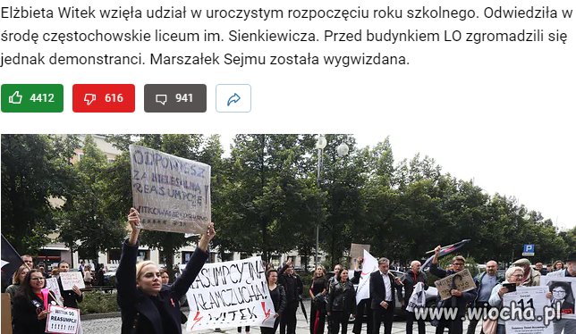 Z kuratorium to pewnie dostała zgodę
