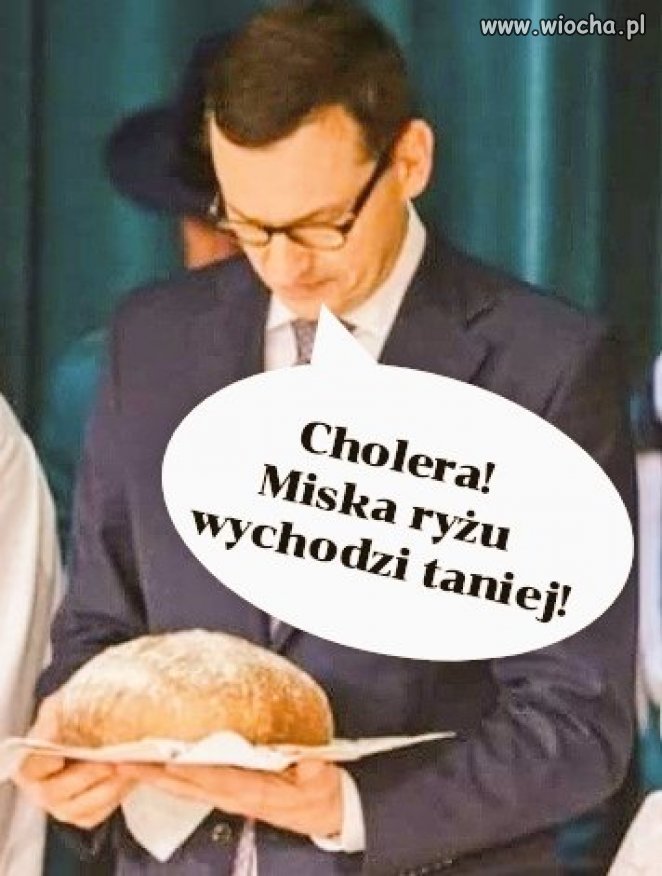 Mateusz Morawiecki, po kilkudniowych obliczeniach, wyliczył optymalną medianę ceny chleba w sklepach i w skupie!
